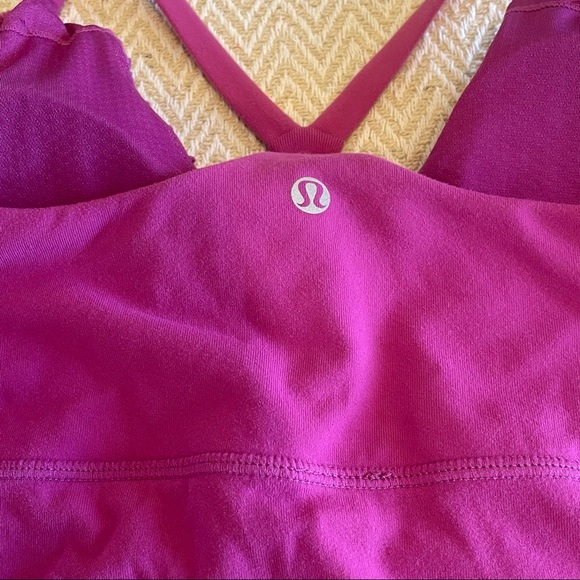 Lululemon Violaceous Pure Balance Tank - Size 10 - Picture 5 of 7